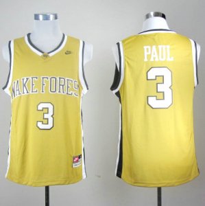 Maillot De Basket NCAA Nike Wake Forest Demon Deacons Chris Paul 3 College Basketball Oren